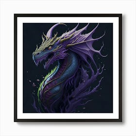 Dragon Head 55 Art Print