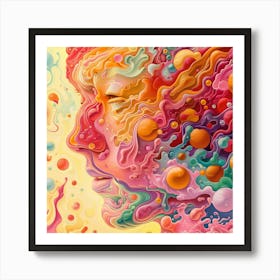 Psychedelic Art Art Print