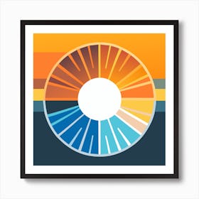 Sun In The Sky Art Print