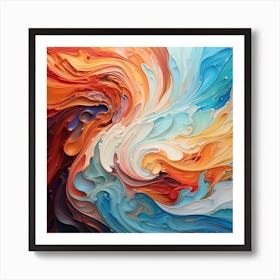 Abstract Painting 95 Art Print