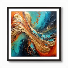 Abstract Painting 277 Art Print