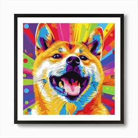 Shiba Inu 6 Art Print