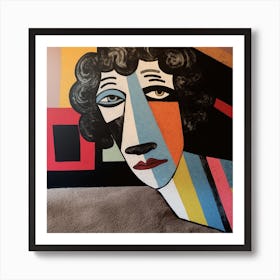 Face Of A Woman Art Print