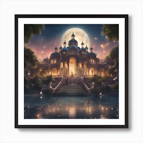 Fairytale Castle Art Print