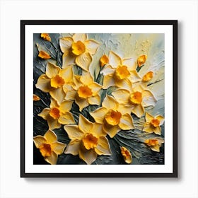 Daffodils 33 Art Print