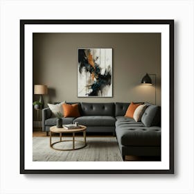 Abstract Painting 21 Art Print