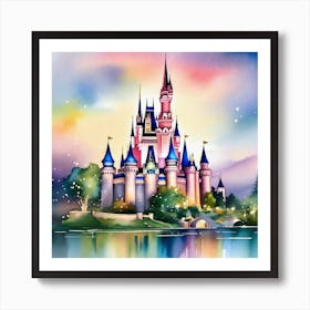 Disney Castle 8 Poster