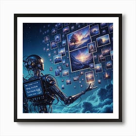 AI Art Art Print