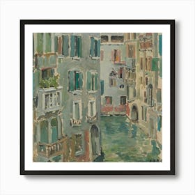 Cities Venice 15 Art Print