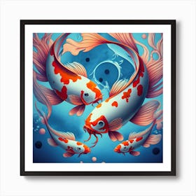 Koi Fish 1 Art Print