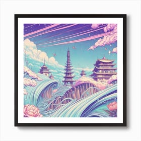 Japanese Art Art Print