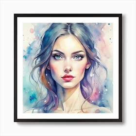 Watercolor Painting Art Print