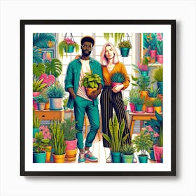 plant family Art Print