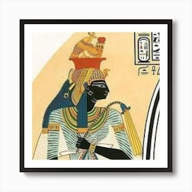 Pharaonic design Art Print