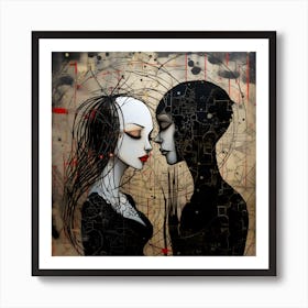 Lovers By Csaba Fikker 121 Art Print