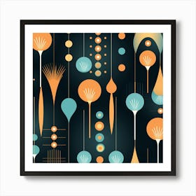 Abstract Background Vector 1 Art Print