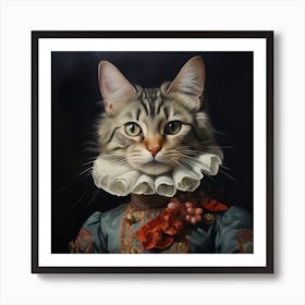 Royal Cat Art Print