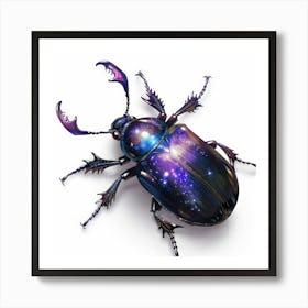 Beetle In Space Art Print