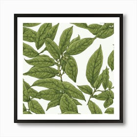 Tea Leaves Art 2 Art Print