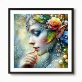 Elven Beauty Art Print