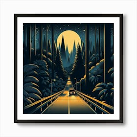 Road To Nowhere 3 Art Print