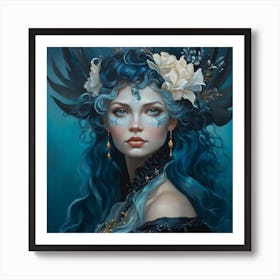 Ocean Tide Fairy Art Print