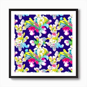 Floral Patterns  Art Print