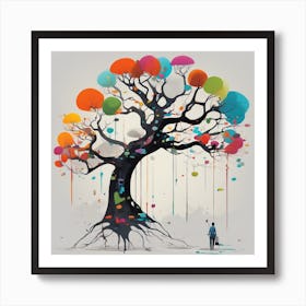 Tree Psychedelic Figuration, Eiko Ojala, Ian Davenport, Sci Fi Noir, Alex Maleev, Back Button Focus, (3) 1 Art Print