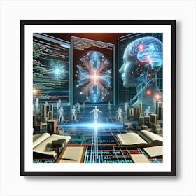 Artificial Intelligence 1 Art Print