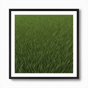 Grass Field 23 Art Print