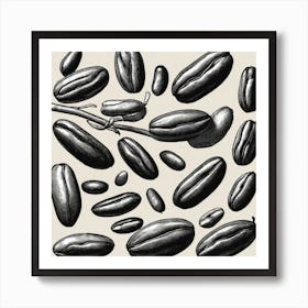 Coffee Beans 234 Art Print