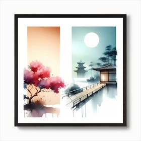 Japanese Painting 1 Art Print