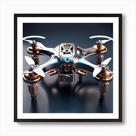 Futuristic drone 1 Art Print