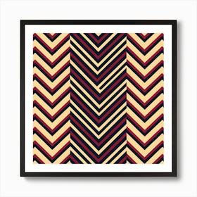 Chevron Pattern 5 Art Print