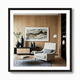 Modern Living Room 95 Art Print