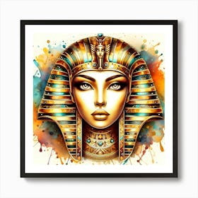 Egyptian Pharaoh 3 Art Print