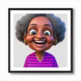 Granny Art Print