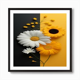 Daisies Art Print