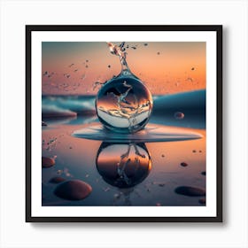 Water Drop 1 Art Print