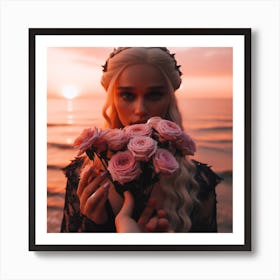Game Of Thrones Roses Art Print