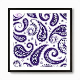 Paisley Pattern Art Print