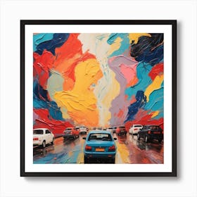 Abstract Painting Art Print