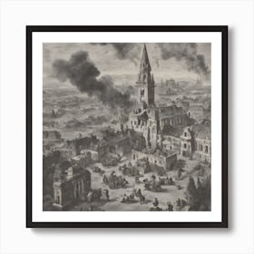 City Of Brussels Art Print