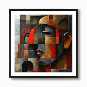 Abstract Painting 55 Art Print