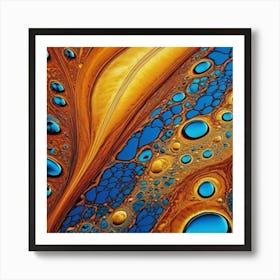 Abstract Oil Painting Art Print