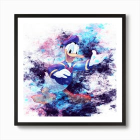 Donald Duck Art Print