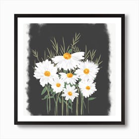 Daisies Art Print