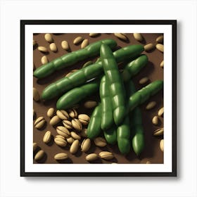 Green Beans 4 Art Print