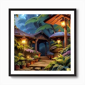 Botanical Gardens 17 Art Print