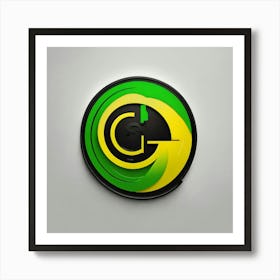 G Logo Art Print
